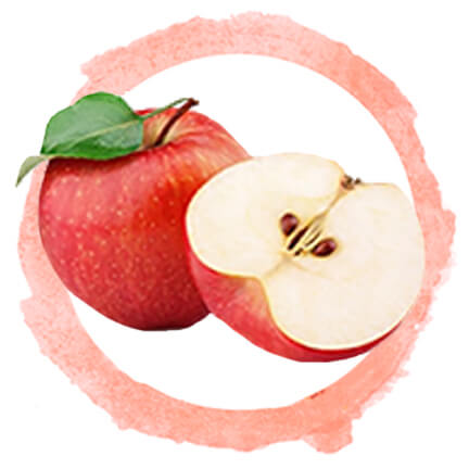 sliced and full apple