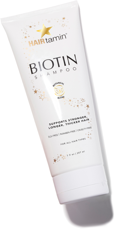 biotin shampoo bottle