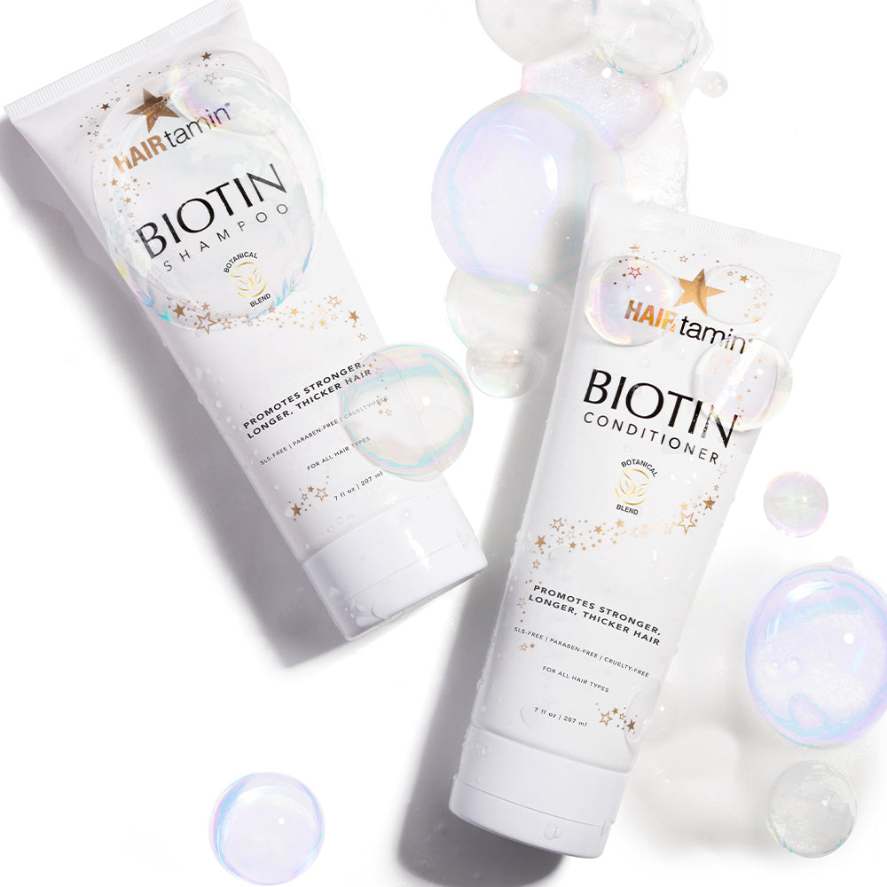 Shampoo & Conditioner with bubbles