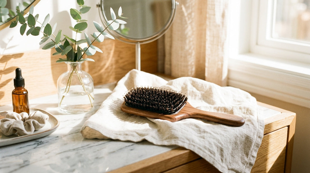 How to Use the HAIRtamin Miracle Brush for Easier Detangling