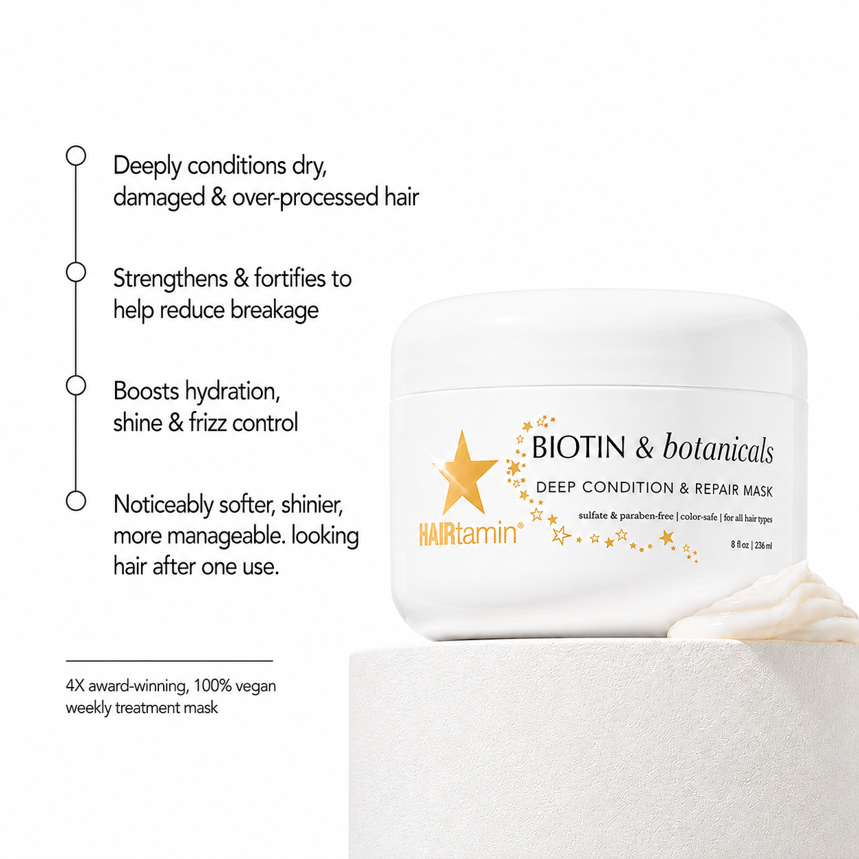 Biotin & Botanicals Deep Condition & Repair Hair Mask