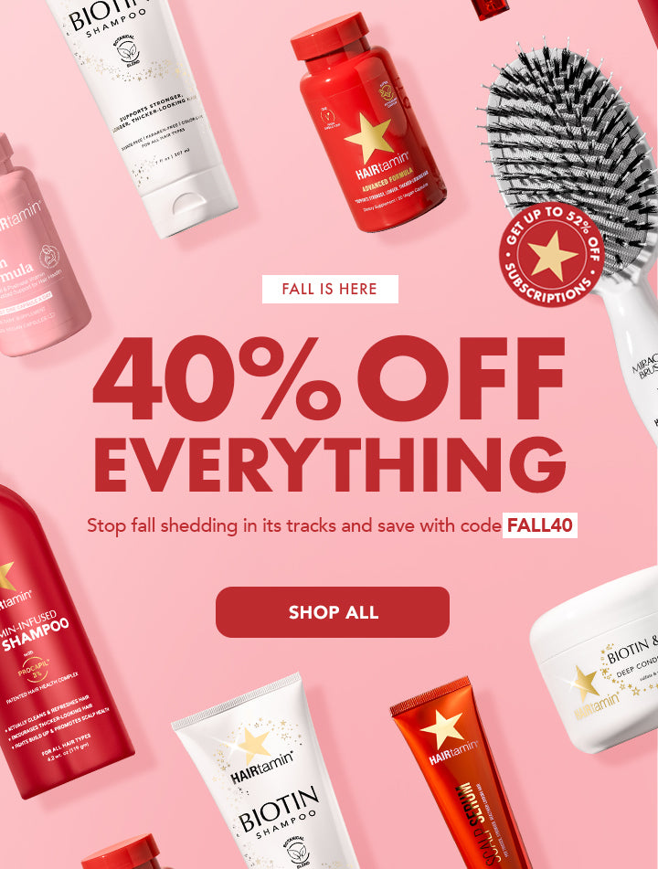 Fall sale. 40% off everything. Code FALL40