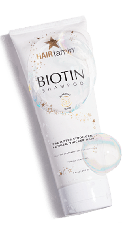 biotin shampoo with bubbles