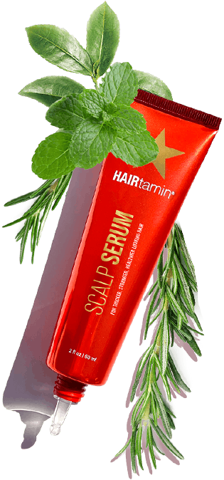 scalp serum with rosemary and aloe vera