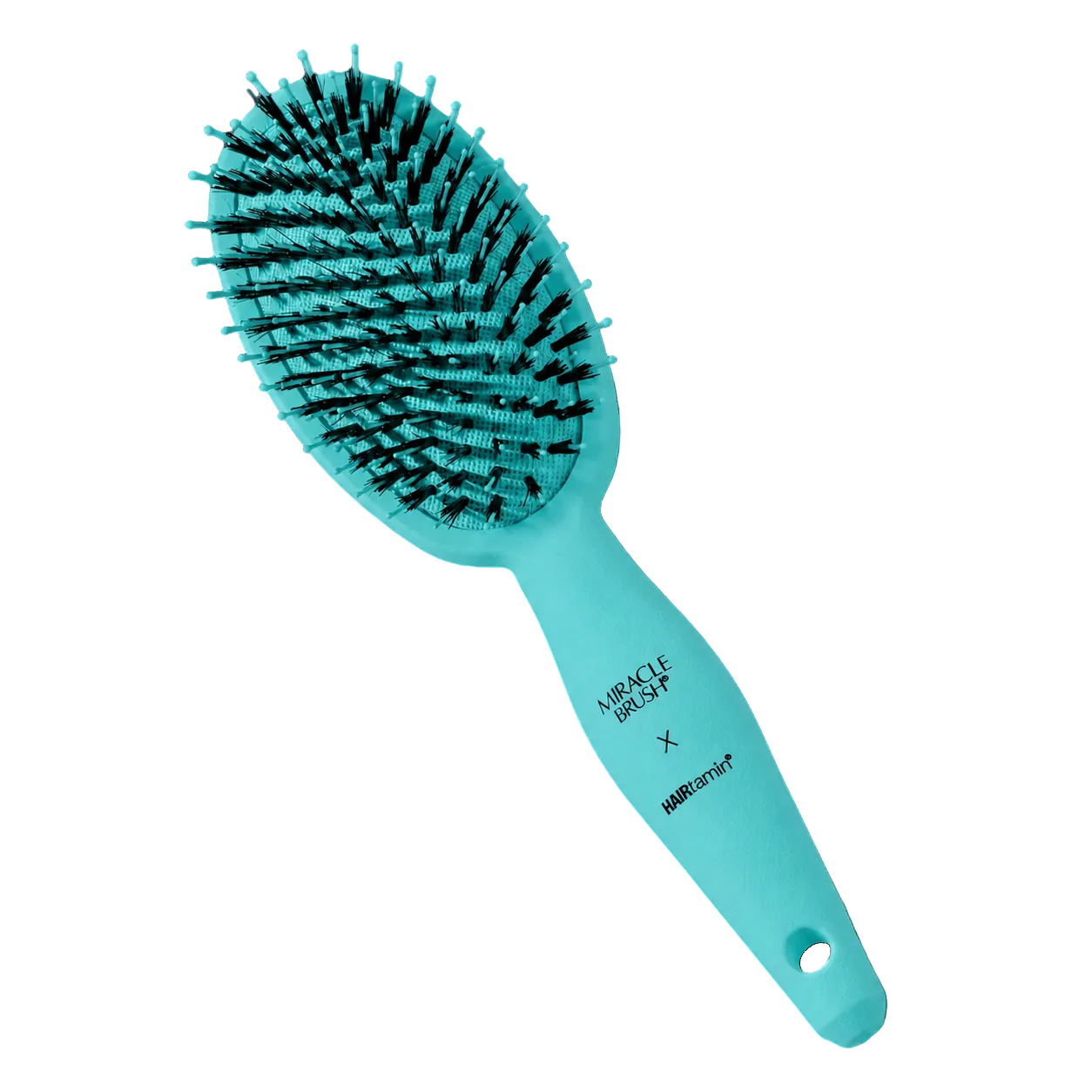 Miracle Brush® x HAIRtamin® Aqua Blue