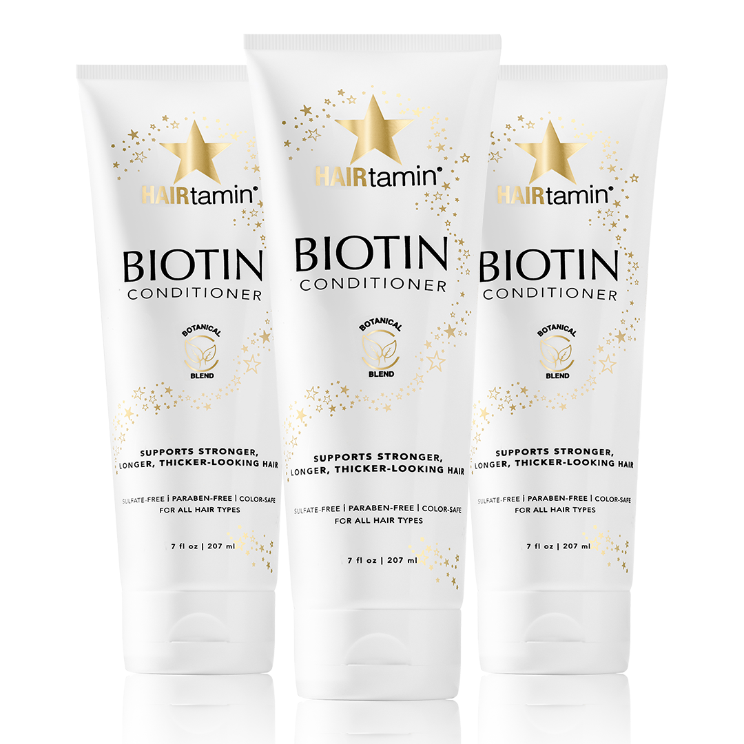 3 Bottles - biotin conditioner