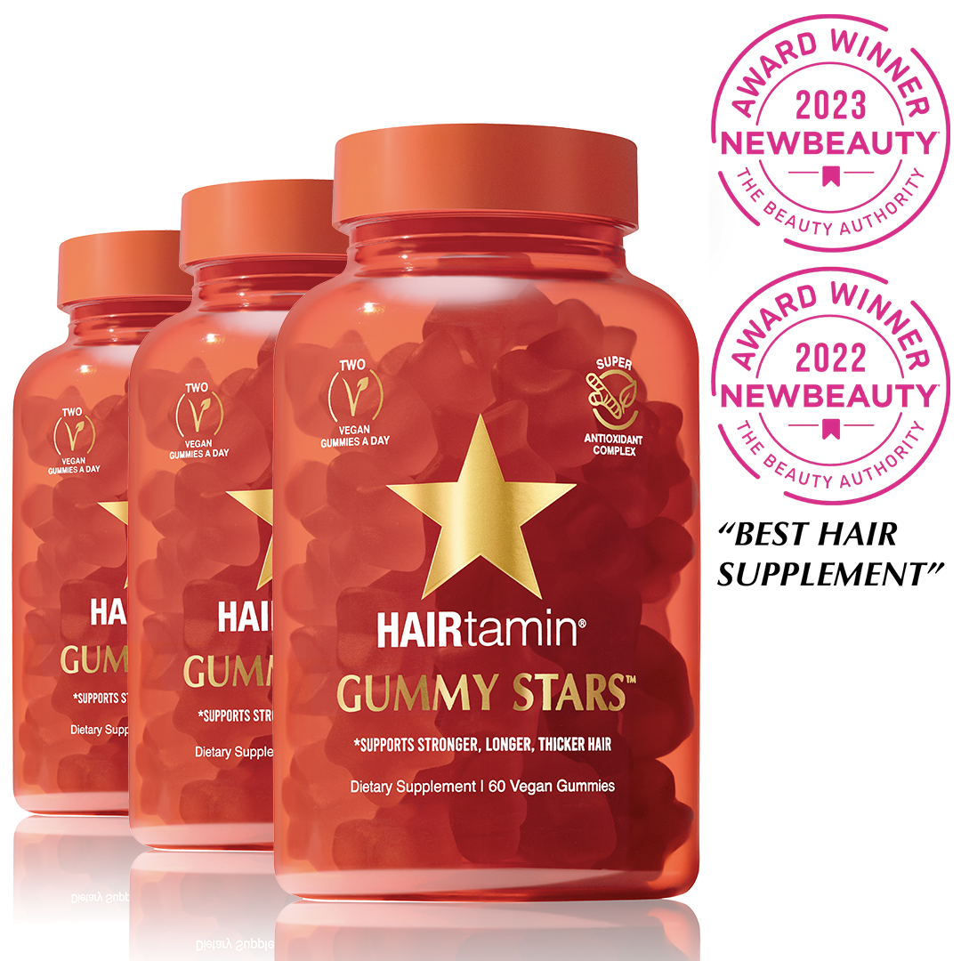 3 Month Supply - Three Bottles of Gummy Stars