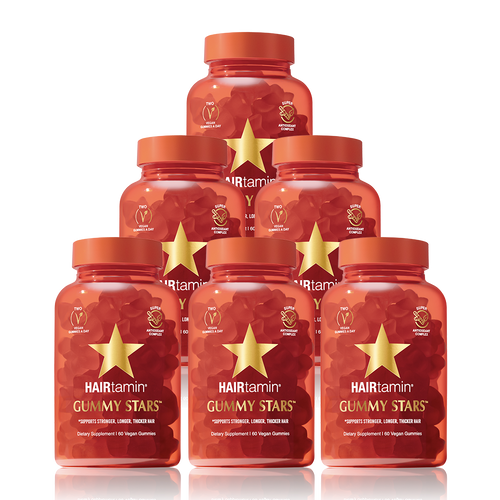 6 Month Supply - Six Bottles of Gummy Stars