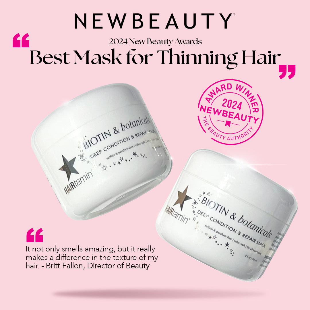 2024 NewBeauty Award "Best Mask for Thinning Hair"