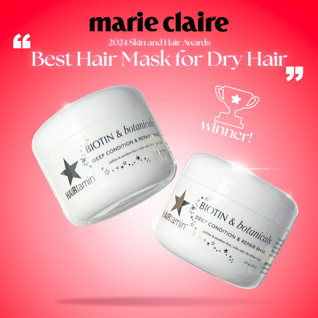 2024 Marie Claire Award "Best Hair Mask for Dry Hair"