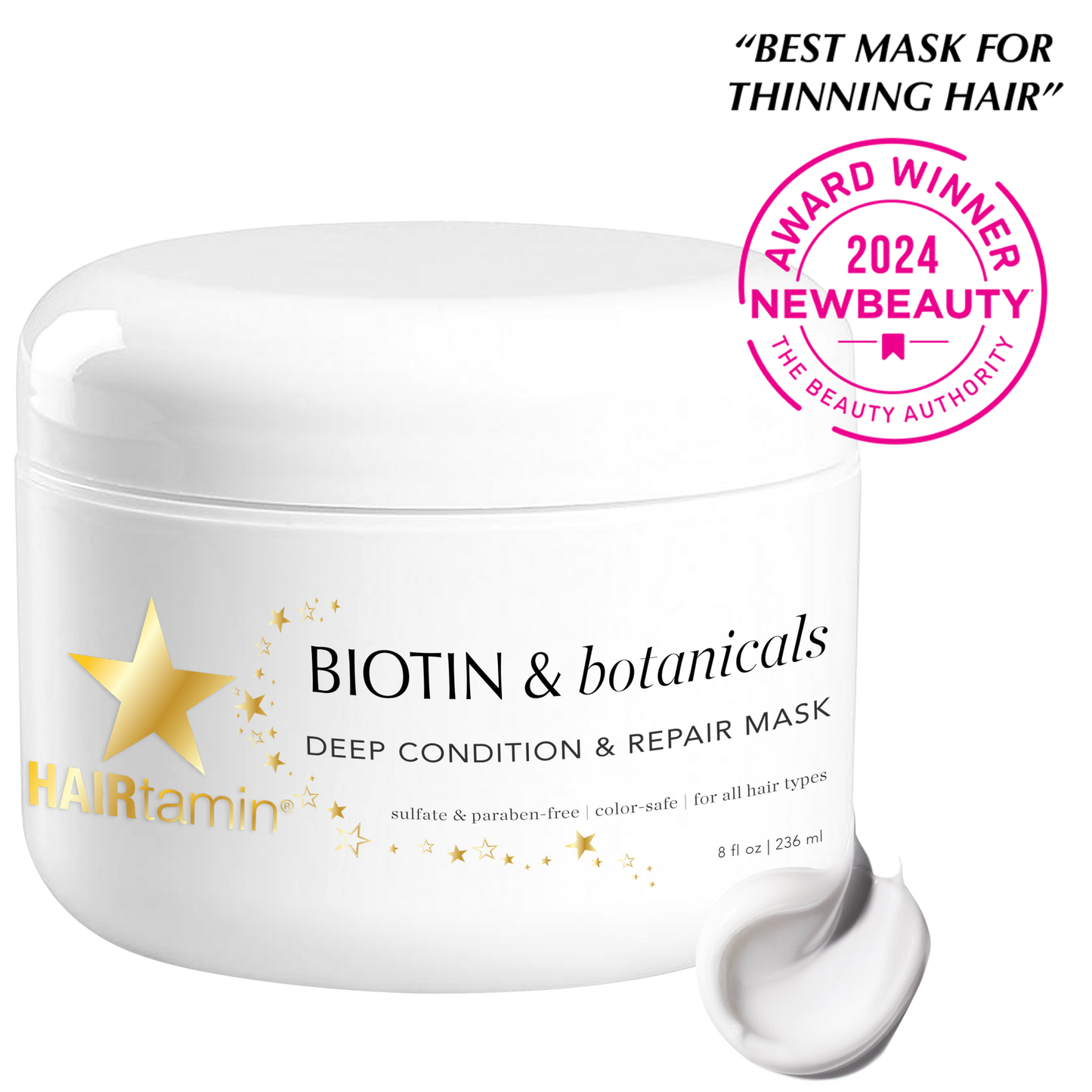 Biotin & Botanicals Deep Condition & Repair Hair Mask - 1 Pack