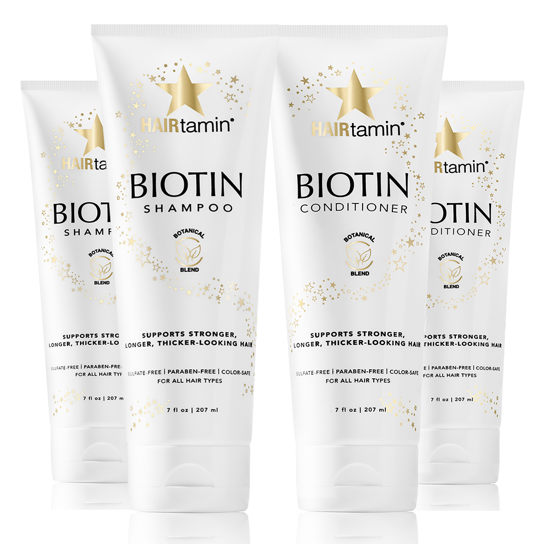 Biotin & Botanicals Shampoo & Conditioner - 2 Sets