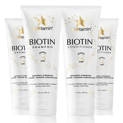 Biotin & Botanicals Shampoo & Conditioner - 2 Sets