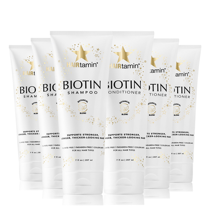 Biotin & Botanicals Shampoo & Conditioner - 3 Sets