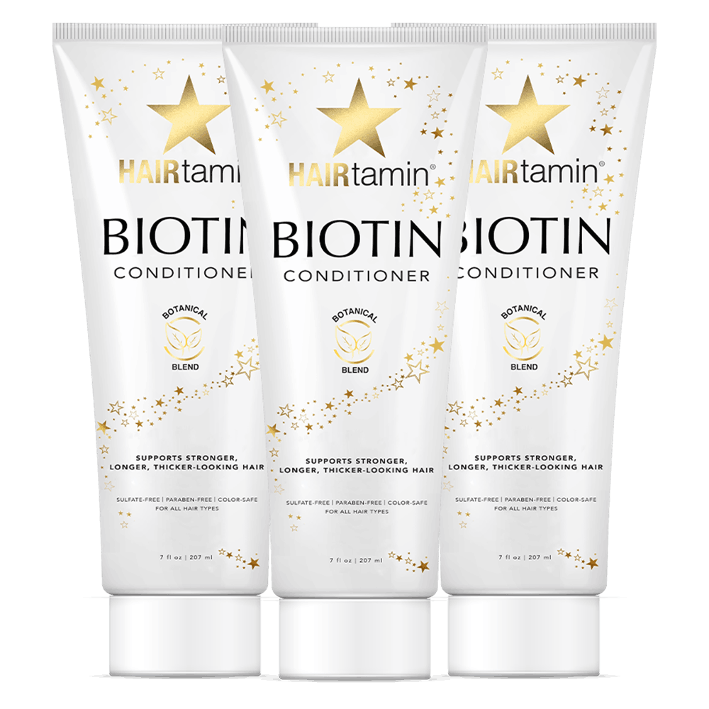 3 Bottles - biotin conditioner