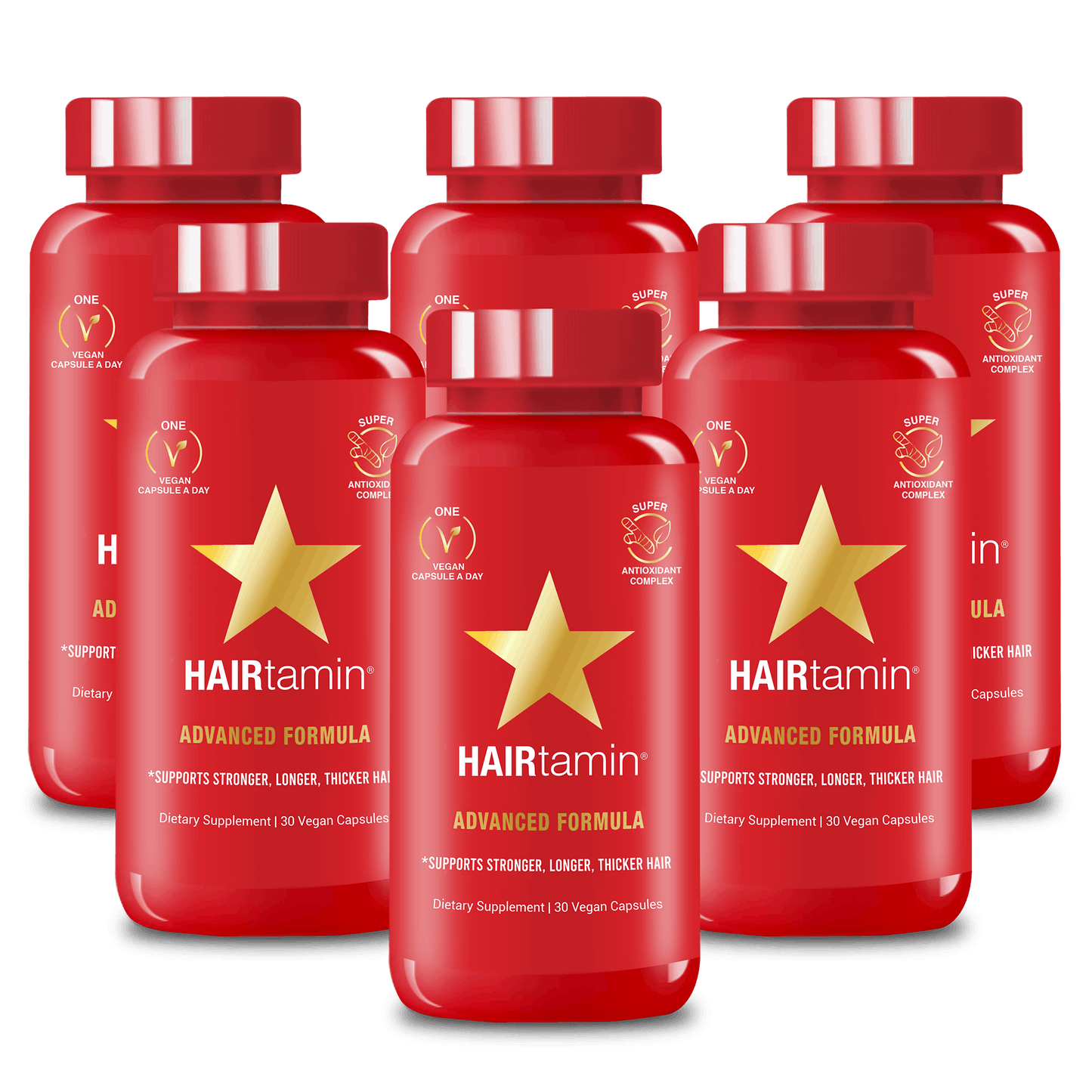 6 Month Supply - Six Advanced Formula bottles