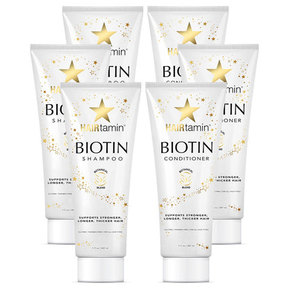 Biotin & Botanicals Shampoo & Conditioner - 3 Sets
