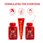 Effective on all hair types & textures women & men